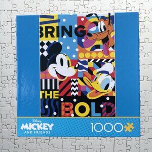Disney Mickey & Friends "Bring the Bold" 1000 Piece Jigsaw Puzzle